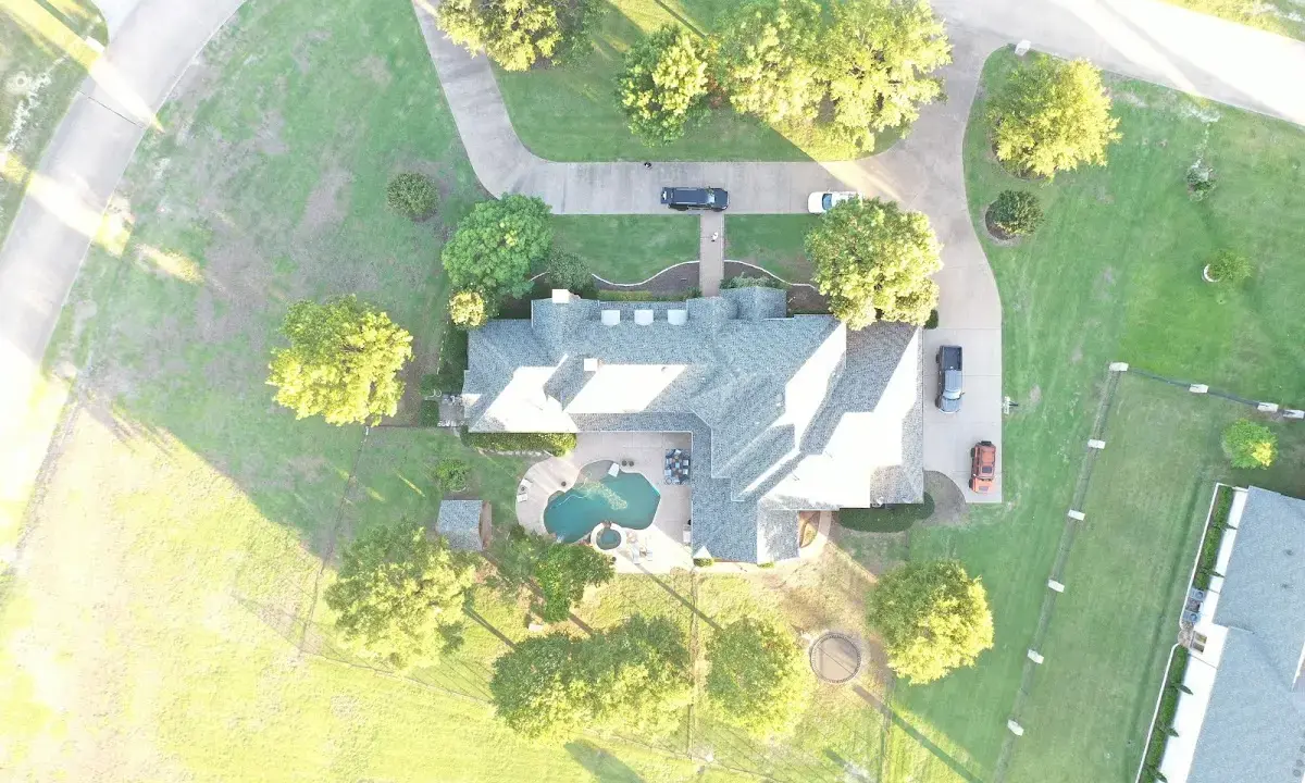 New shingle roof installation on a home in Whitfield